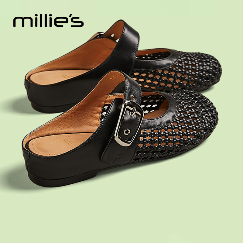 MILLIE'S/妙丽镂空单鞋百搭
