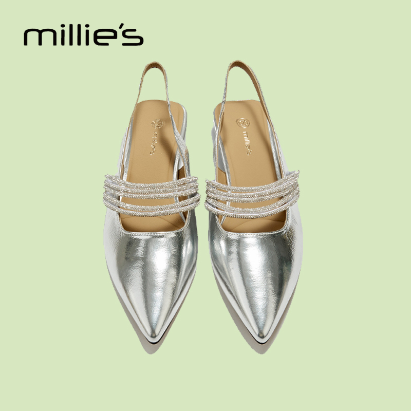 MILLIE'S/妙丽尖头细跟女鞋