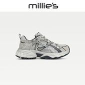 妙丽2026新款 轻便跑步厚底增高老爹鞋 MILLIE 女百搭休潮鞋