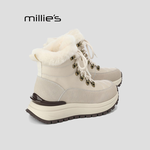 MILLIE'S/妙丽厚底雪地靴巨好看
