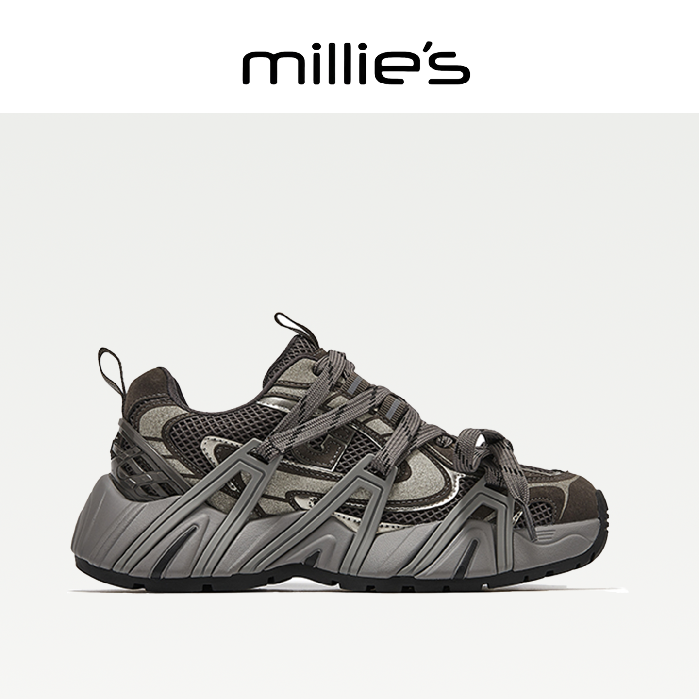 MILLIE'S/妙丽厚底老爹鞋