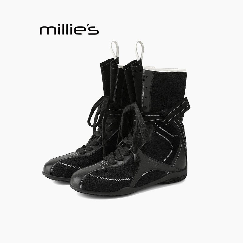 MILLIE'S/妙丽真皮德训鞋巨好看