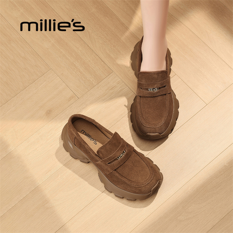 MILLIE'S/妙丽厚底勃肯鞋