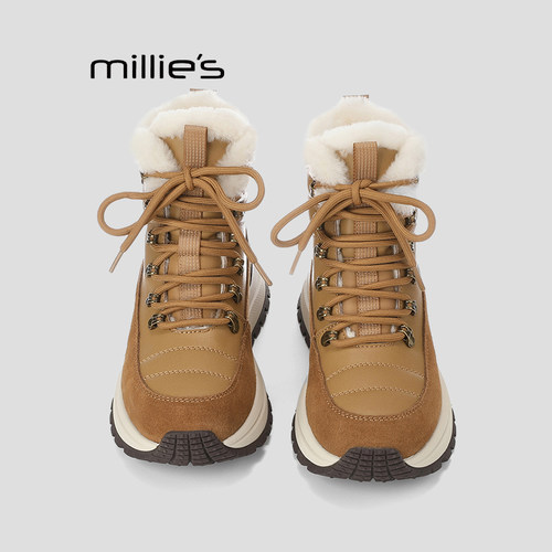 妙丽女款雪地靴冬季巨好看