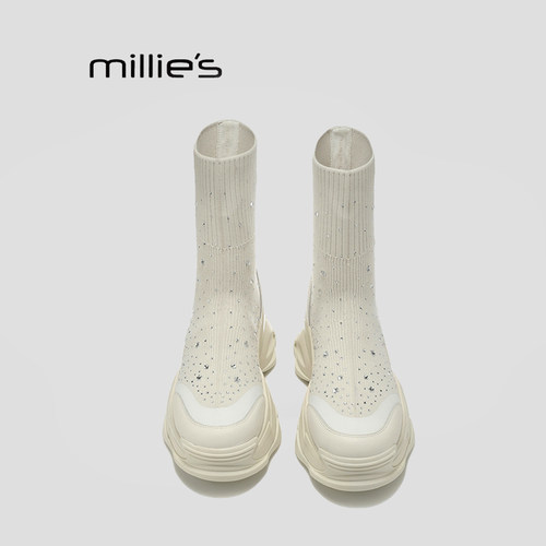 MILLIE'S/妙丽休闲瘦瘦短靴