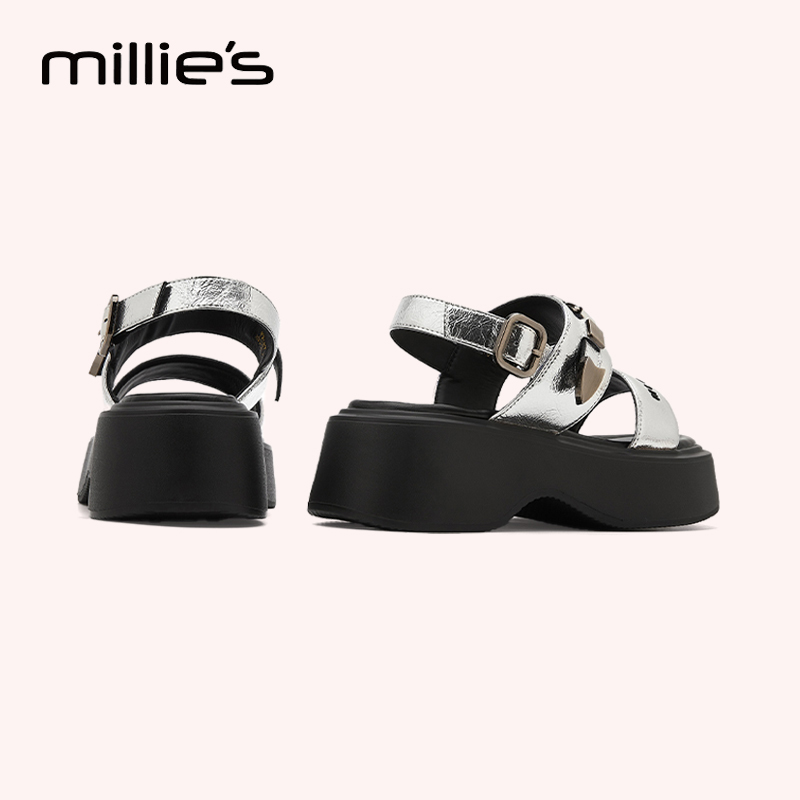 MILLIE'S/妙丽厚底凉鞋