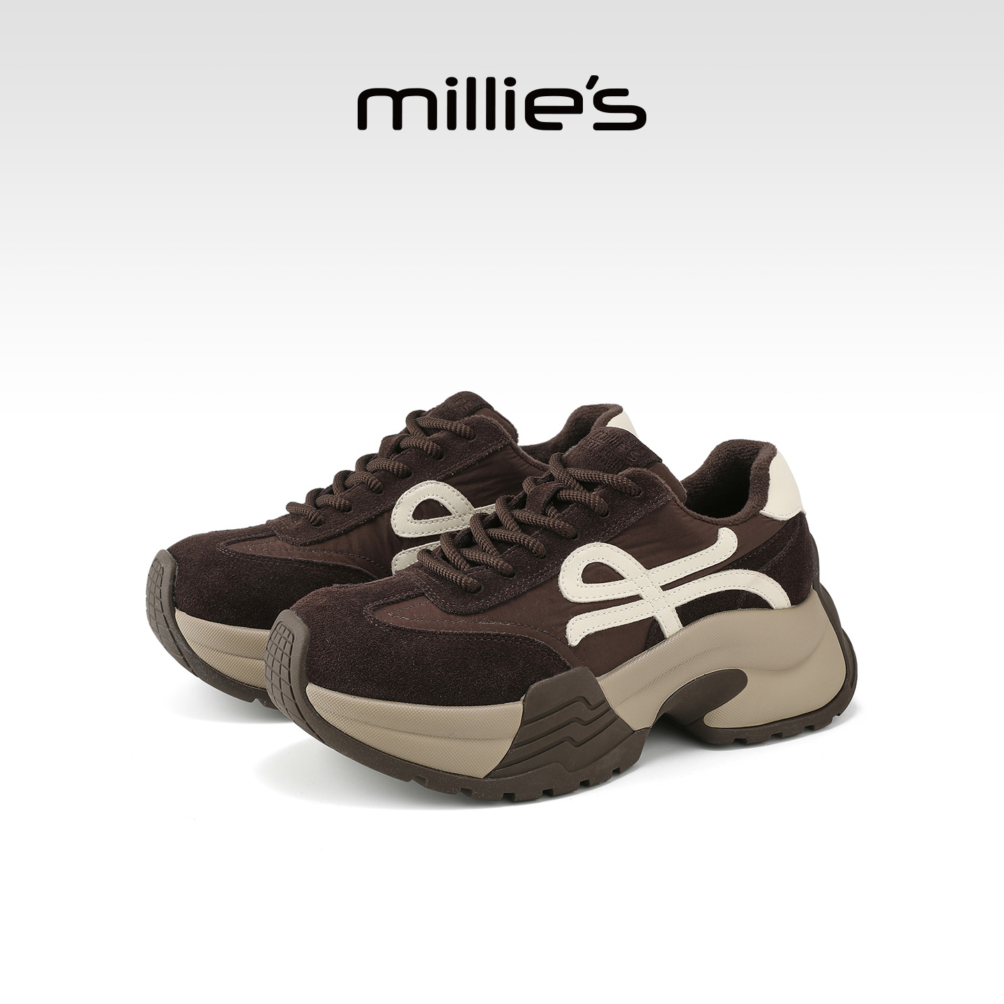 妙丽秋冬新款老爹鞋巨好看