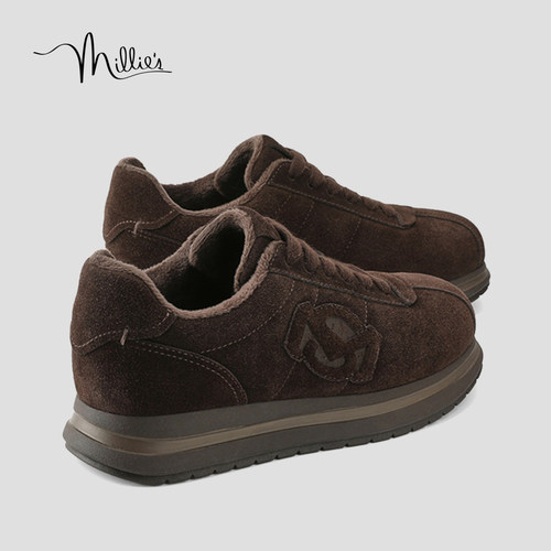 MILLIE'S/妙丽厚底休闲德训鞋