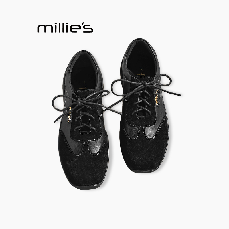 MILLIE'S/妙丽德训鞋黑色巨好看