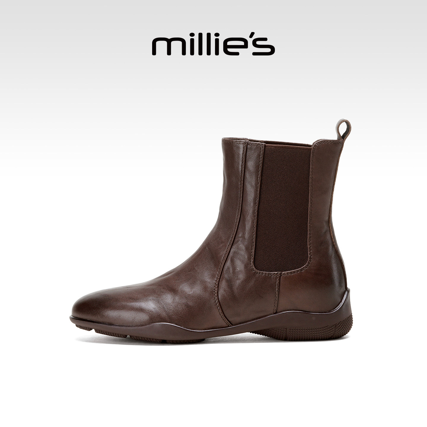 MILLIE'S/妙丽复古切尔西靴