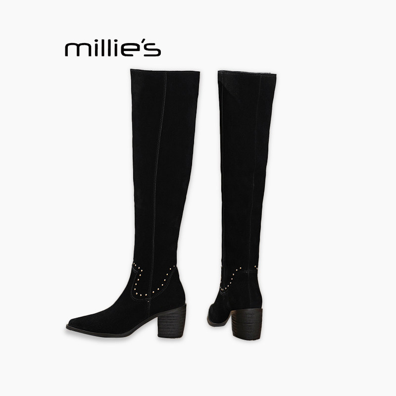 MILLIE'S/妙丽西部牛仔靴巨好看