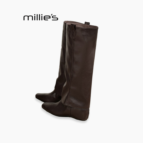MILLIE'S/妙丽高跟裤管靴巨好看