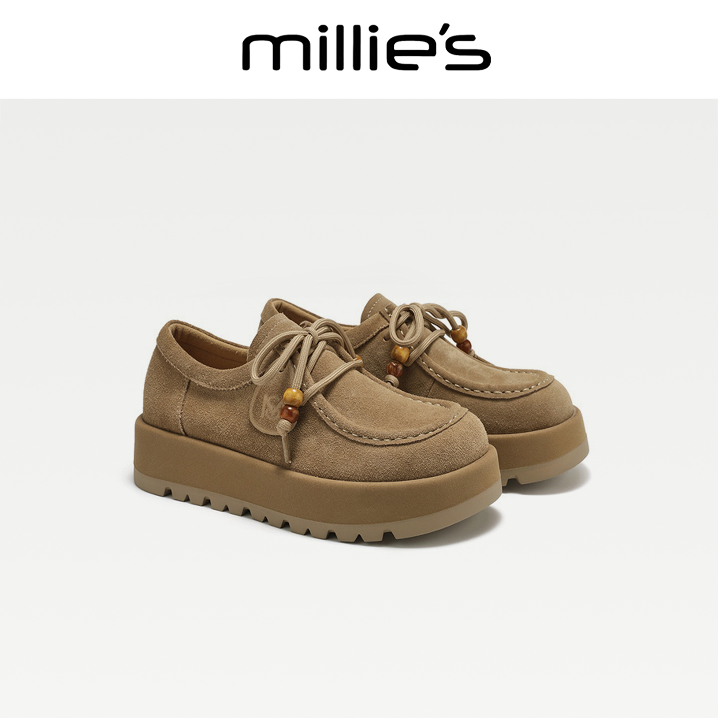 2025新款复古厚底袋鼠休闲鞋