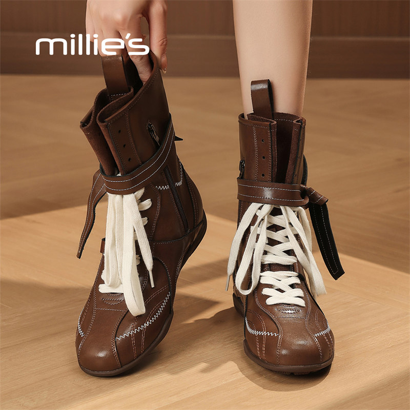MILLIE'S/妙丽巨好看马丁靴