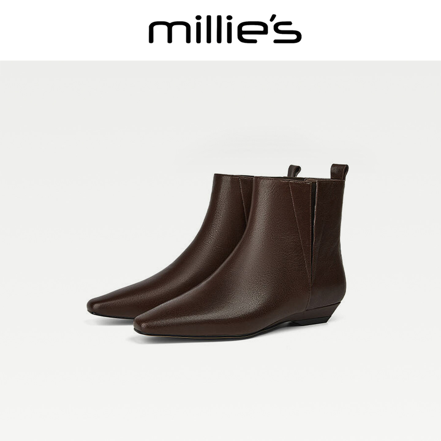 MILLIE'S/妙丽真皮马丁靴