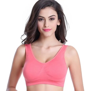 Women Sport Yoga Bra Running Vest Gym Workout Underwear Pad