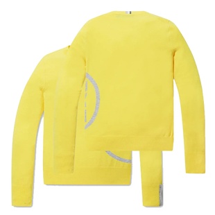 Long Sve Sweater Golf Faion Knitted Sport Versatile Women