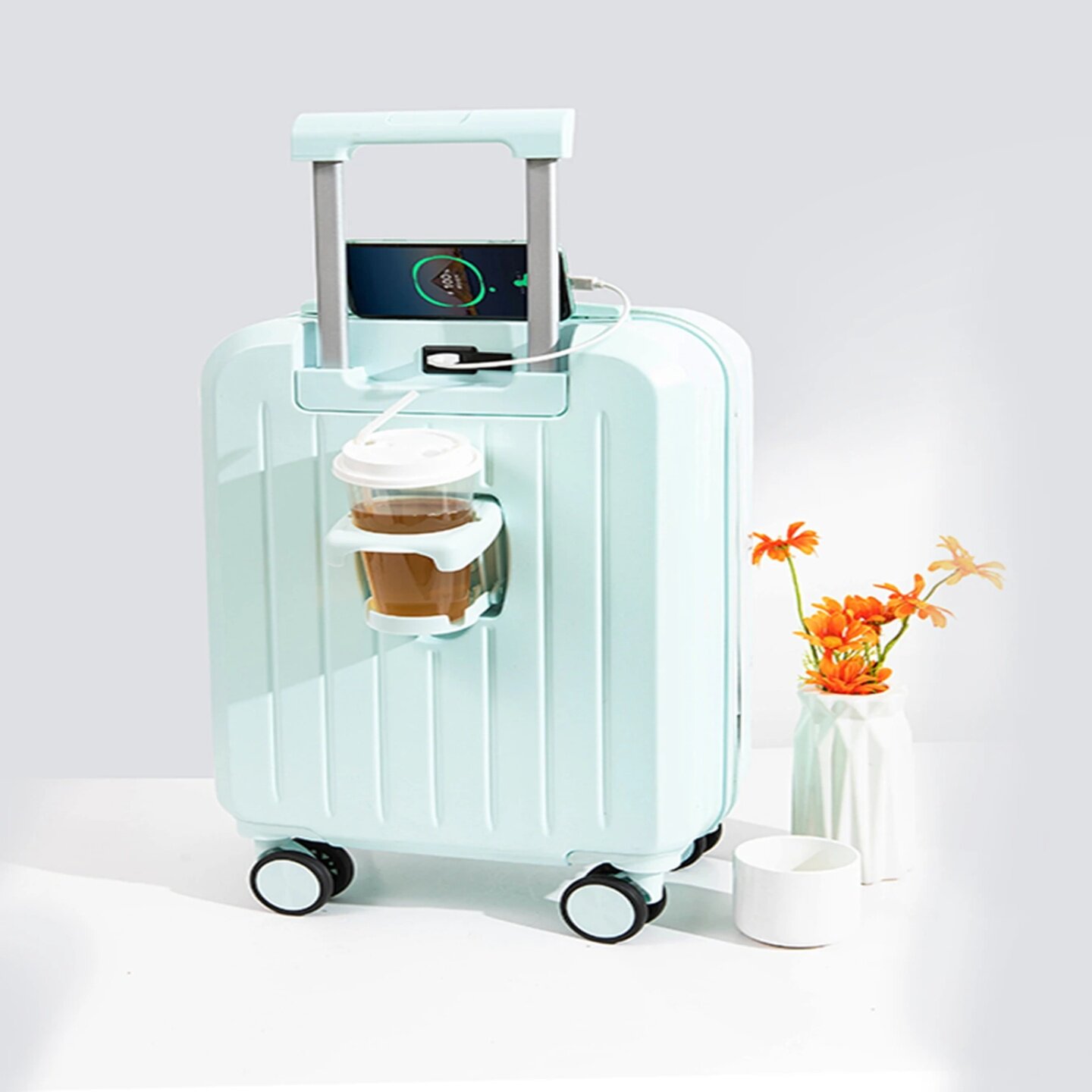 Small fresh luggage lightweight travel multifunctional lugg