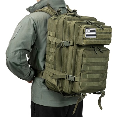 45L Tactical Backpack Large Capacity Outdoor Rucksack 3 Day