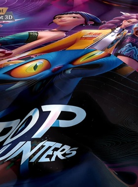 3pcs K-Pop Demon Hunters Print coreless Bedding Set Multi S