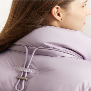AMII Minimalist 2024 New Down Jacket For Women Bread Coat S