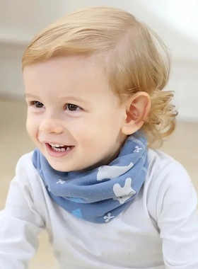 Cotton Baby Scarf Autumn Spring Snood Children Scarf Boy Gi