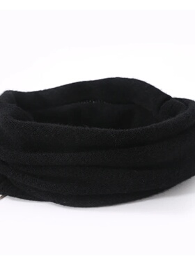 100% Merio Wool Neck Warmer Women Winter Warm Fashion Hollo
