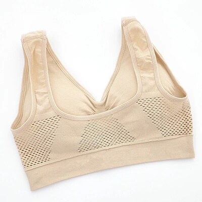 Women's Breathable Sports Vest Bra Sweat-absorbent Shockpro