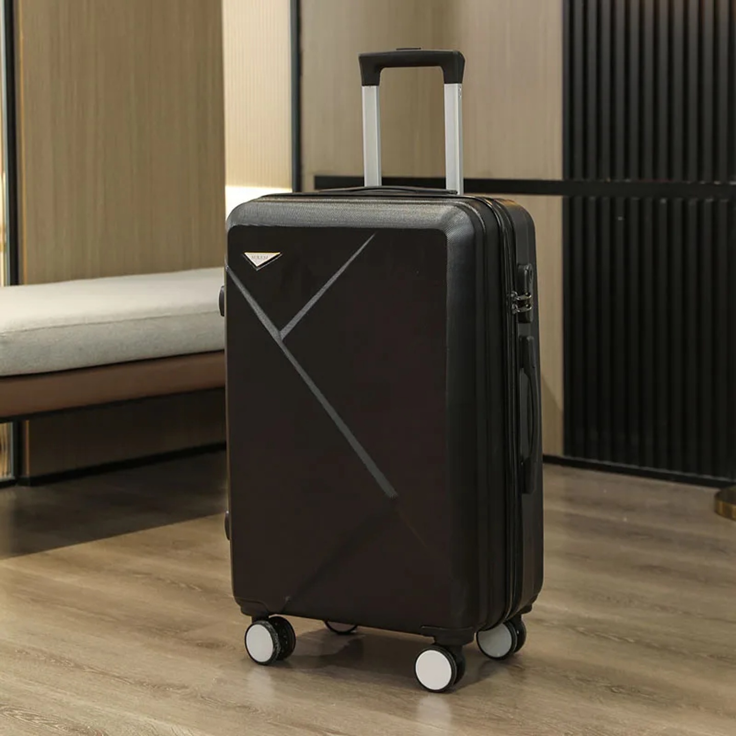 Irregular Z 20/24/28 Inch Carry-on Luggage Suitcase Abs Spi