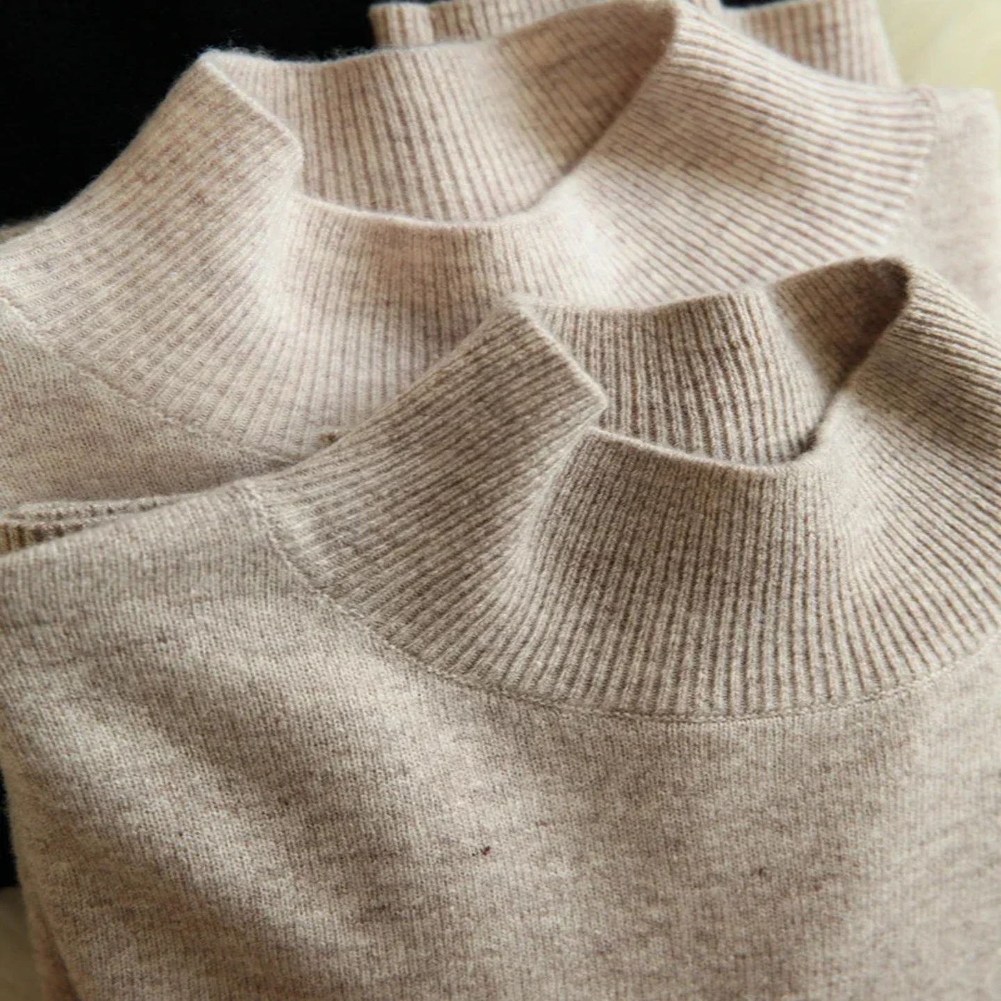 Autumn Winter chic Bottom Sweaters Women Fashion Turtleneck