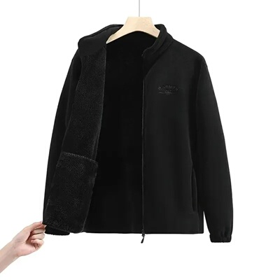 2026 Women's Wool Liner Coat Winter Loose-Fit Full Sleeve P