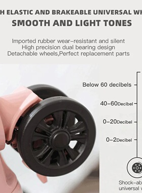 sushimu Suitcase Wide Handle Travel Suitcase Men 20 24 26 C