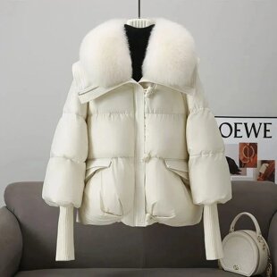 2024 Winter New Short Down Cotton Jacket Women Korean Loose