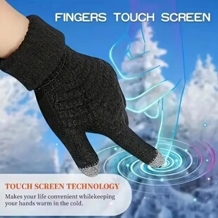 Winter New Outdoor Skiing Gloves with Mobile Phone Touch Sc