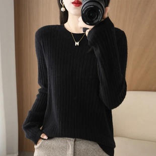 2025 Women Sweaters Autumn Winter Long Sleeve Pullovers O-n