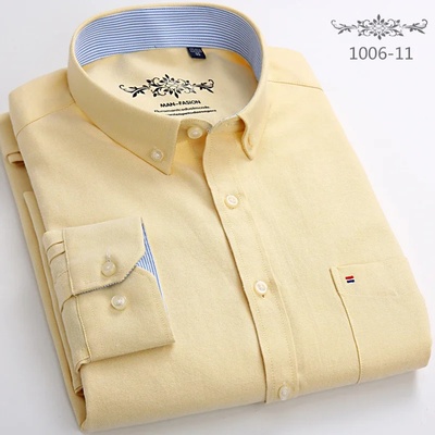 New in shirt long-sleeve shirts for men slim fit formal pli