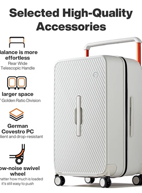 Mixi Large-Capacity Suitcase Trolley Case 26inch Checked in