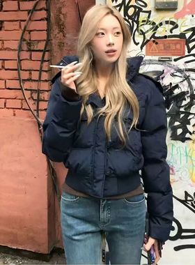 Women's Autumn Winter Fur Hooded Jacket Women Outerwear Thic