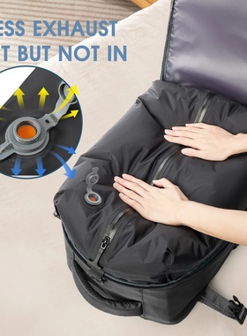 Vacuum Backpack Travel Bag for Men Large Capacity Backpack