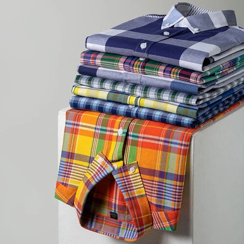 Casual Long-sleeve Shirts for Men Slim Fit Plain Shirt 100%
