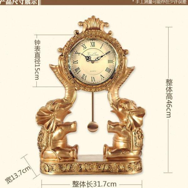 欧式座钟客厅时钟台钟摆件复古时尚创意桌面钟表,家居饰品,台钟/闹钟,淘宝优惠券,粉丝福利购,淘宝优惠卷