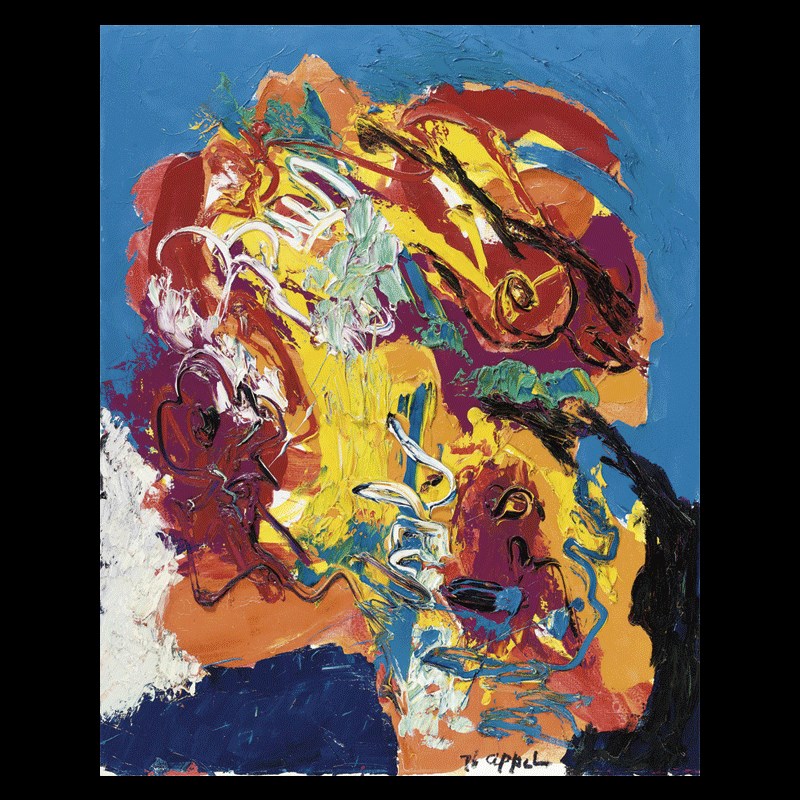 侘寂风客厅抽象装饰画沙发背景墙人物油画布壁画玄关展厅艺术挂画