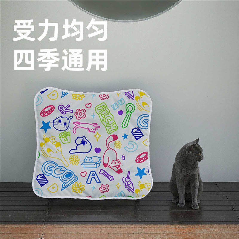 UEHOME猫咪折叠行军床舒适透气猫床中小型犬狗窝离地狗床夏季猫窝