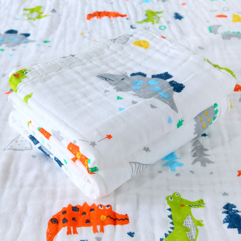 婴儿浴巾六层纯棉纱布春夏超柔吸水新生儿童浴巾婴儿抱被童被盖毯,婴童用品,浴巾,淘宝优惠券,粉丝福利购,淘宝优惠卷