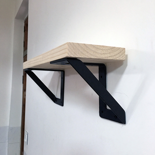 隔板支架置物架墙角架墙上承重三角架加厚直角支架万能托架层板拖