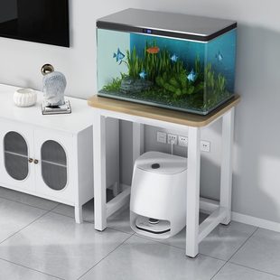 鱼缸专用架家用客厅水族箱底架扫地机器人置物架鱼缸承重底座低架