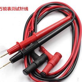 特细特尖 万用表测试棒 表针线 万用表表笔 特尖表笔探棒