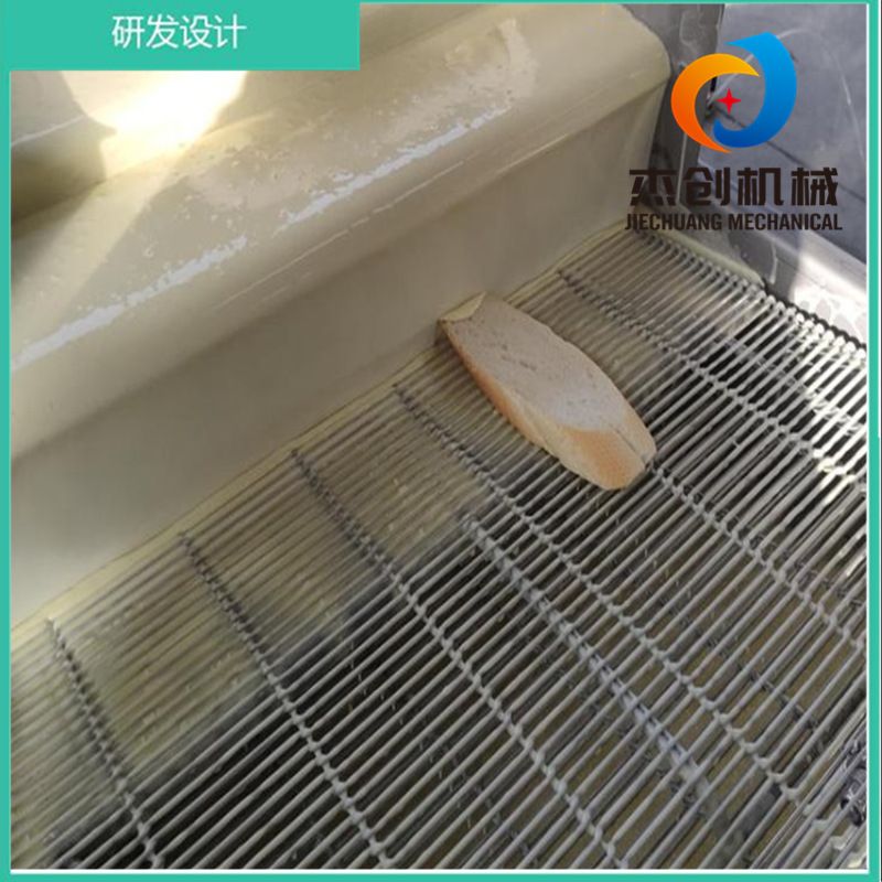 全自动面包片上浆机 法式面包裹鸡蛋液设备 面包片淋蛋挞液机器