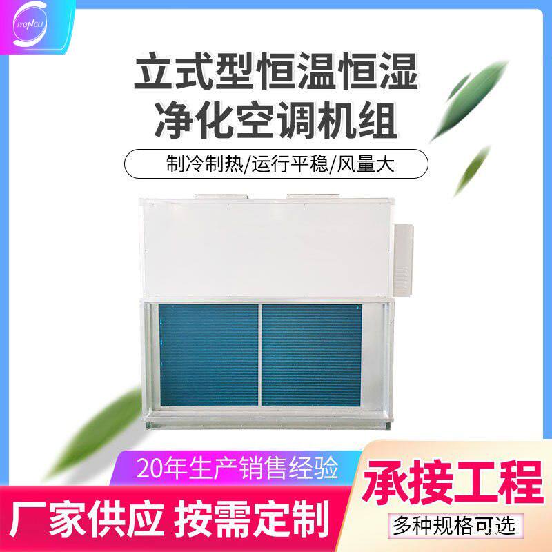 立式风冷恒温恒湿洁净空调机组 医院净化空调机组 热泵型