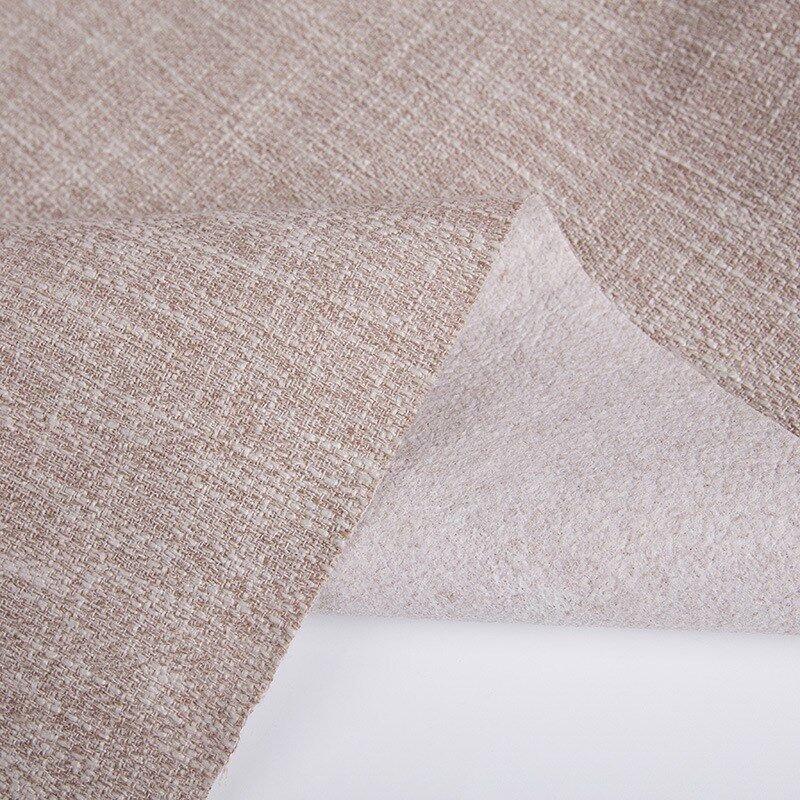 竹节麻布大肚纱亚麻布料棉麻面料软包盐包热敷袋抱枕坐垫沙发布料